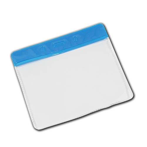 Landscape Vinyl Card Holder - Blue