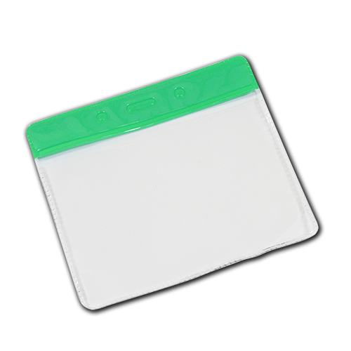 Landscape Vinyl Card Holder - Green Top